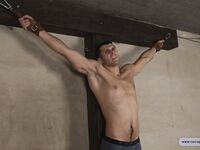 Crucifixion Of Slave Zhenya - RusCapturedBoys - Muscle