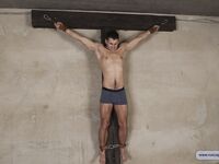 Crucifixion Of Slave Zhenya - RusCapturedBoys - Muscle