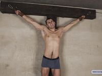 Crucifixion Of Slave Zhenya - RusCapturedBoys - Muscle