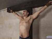 Crucifixion Of Slave Zhenya - RusCapturedBoys - Muscle