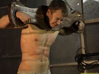 Gennadiy - The Slave To Train - Part I - RusCapturedBoys - Spanking