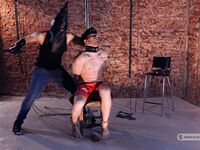 Kidnapped Fighter Rasul - Final Part - RusCapturedBoys - Waxing