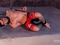 Kidnapped Fighter Rasul - Final Part - RusCapturedBoys - Waxing