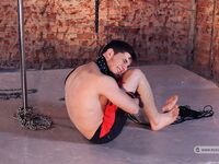 Kidnapped Fighter Rasul - Final Part - RusCapturedBoys - Waxing