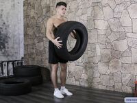 Male Model Maxim - Part I - RusCapturedBoys - Electric Play