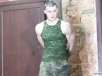 Military Guy Mikhail - Part I - RusCapturedBoys - Twink