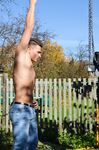 Model Photoshoot At The Dacha 1Zip - RusCapturedBoys - BDSM