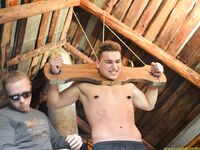 Model Photoshoot At The Dacha Final - RusCapturedBoys - Spanking