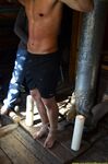 Model Photoshoot At The Dacha Final - RusCapturedBoys - Spanking