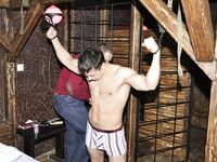 New Captive In The New Chamber - RusCapturedBoys - Waxing