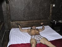 New Captive In The New Chamber - RusCapturedBoys - Waxing