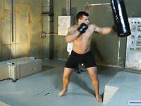 Pain Experiment With Athlete - Part I - RusCapturedBoys - Amateur