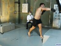 Pain Experiment With Athlete - Part I - RusCapturedBoys - Amateur