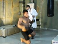 Pain Experiment With Athlete - Part I - RusCapturedBoys - Amateur