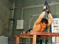 Pain Experiment With Athlete - Part I - RusCapturedBoys - Amateur