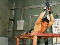 Pain Experiment With Athlete - Part I - RusCapturedBoys - Amateur