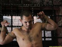 Punishment Of Fighter Anton - Part I - RusCapturedBoys - Waxing