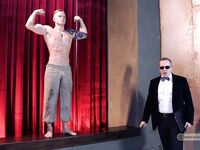 Slaves Auction - Vitaly - Part I - RusCapturedBoys - Waxing