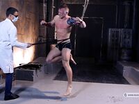 Slaves Auction - Vitaly - Part I - RusCapturedBoys - Waxing