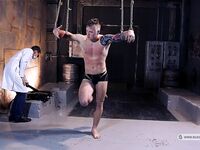 Slaves Auction - Vitaly - Part I - RusCapturedBoys - Waxing
