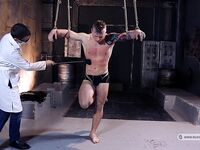 Slaves Auction - Vitaly - Part I - RusCapturedBoys - Waxing