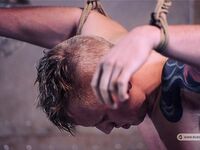 Slaves Auction - Vitaly - Part I - RusCapturedBoys - Waxing