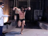 Slaves Auction - Vitaly - Part I - RusCapturedBoys - Waxing