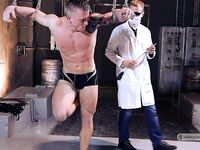 Slaves Auction - Vitaly - Part I - RusCapturedBoys - Waxing