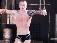 Slaves Auction - Vitaly - Part I - RusCapturedBoys - Waxing