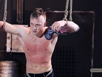 Slaves Auction - Vitaly - Part I - RusCapturedBoys - Waxing