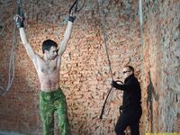 Spetsnaz Prisoner 1 - RusCapturedBoys - Spanking