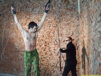 Spetsnaz Prisoner 1 - RusCapturedBoys - Spanking