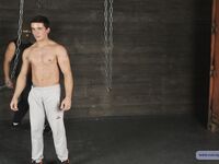 Street Workouter Nikolai - Part I - RusCapturedBoys - Spanking