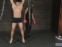Street Workouter Nikolai - Part I - RusCapturedBoys - Spanking