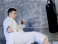 Unusual Gym Training - Part I - RusCapturedBoys - RusCapturedBoys