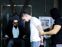 Young Captive Vadim - Part I - RusCapturedBoys - Waxing