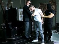 Young Captive Vadim - Part I - RusCapturedBoys - Waxing