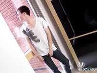 Bm0918 Solo Stroking With Cool Twink Jamie (Jamie Smythe) - BlakeMason - Solo