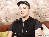 Bm0941 Loveable Horny New Guy Stephan (Stephan Black) - BlakeMason - Masturbation