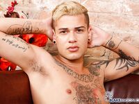 Bm0946 Inked Boy Mickey Unloads (Mickey Taylor) - BlakeMason - Rimming