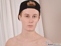 Bm1112 Nervous Student Jacob Gets Off (Jacob Riley) - BlakeMason - Masturbation