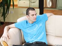 Bba10598 - Bareback Attack - Five Guy Rub Down - Caleb Moreton & Martin Love - Aug 9 2012 - BangBros, BigDaddy - Kissing