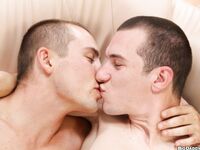 Bba10598 - Bareback Attack - Five Guy Rub Down - Caleb Moreton & Martin Love - Aug 9 2012 - BangBros, BigDaddy - Kissing