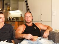 Bba10679 - Bareback Attack - Beautiful Ass Gets A Nice Cock - Caleb Moreton & Marek Borek - Sep 6 2012 - BangBros, BigDaddy - Posing