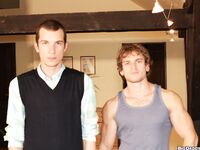 Bba10709 - Bareback Attack - Even Guys With Muscles Like Dick - Caleb Moreton & Tomas Kukal - Sep 20 2012 - BangBros, BigDaddy - Posing