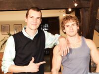 Bba10709 - Bareback Attack - Even Guys With Muscles Like Dick - Caleb Moreton & Tomas Kukal - Sep 20 2012 - BangBros, BigDaddy - Posing