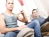 Bba11552 - Bareback Attack - Anal Banging The Window Cleaning Guy - Caleb Moreton & Rusty Taylor - Mar 28 2013 - BangBros, BigDaddy - Tattoos