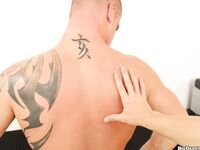 Bc10365 - Bareback Casting - Muscle Guy Comes In For Raw Casting - Denis Reed & Max Born - Jun 27 2012 - BangBros, BigDaddy - Tattoos