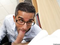 Bc10815 - Bareback Casting - Nerd Boy Fucked Raw! - Denis Reed & Diego - Oct 31 2012 - BangBros, BigDaddy - Big Dick