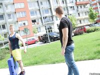 Mh13143 - Rub Him - Two Sexy Men Fuck After A Massage Session - Ondra Radni & Chris Hollander - May 24 2014 - BangBros, BigDaddy - Czech